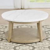 Vida - Marble Top Round Table