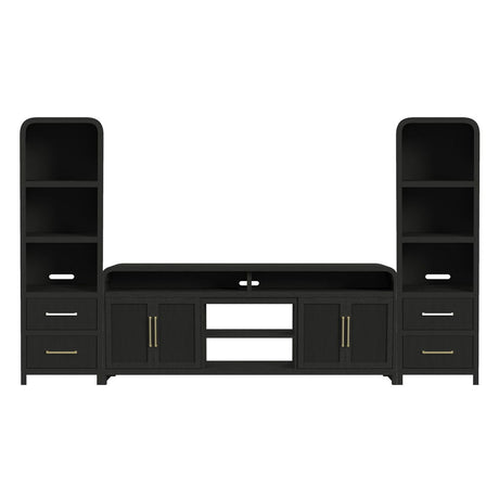 Ridgemont - 3 Piece Entertainment Unit With 82" TV Console
