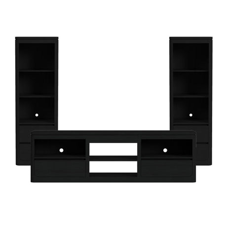 Rosalie - 3 Piece Entertainment Unit With 82" TV Console