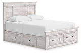 Makidern - Panel Storage Bed