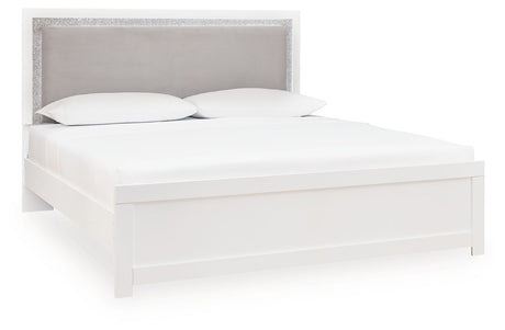 Maeling - Upholstered Panel Bed
