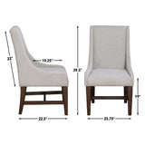 Auburn - Arm Chair - White