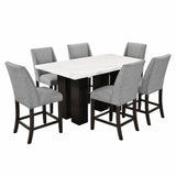 Faust - Adjustable Table Counter Chairs Set