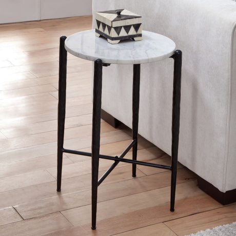 Loxie - Marble Top Round Table