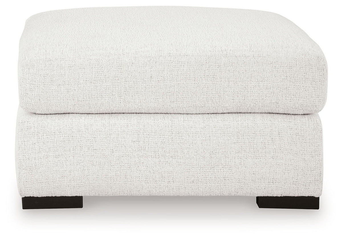 Misty-Lakes - Oversized Accent Ottoman - Chalk