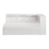 Galen - Bookcase Corner Bed