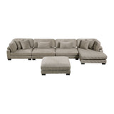 Traverse - Sectional With Ottoman