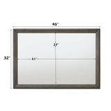 Escher - Mirror - Gray Oak