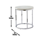 Echo - Marble Top Round Table
