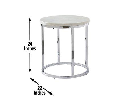 Echo - Marble Top Round Table