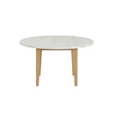 Essence - 54" Round Dining Table With Marble Top