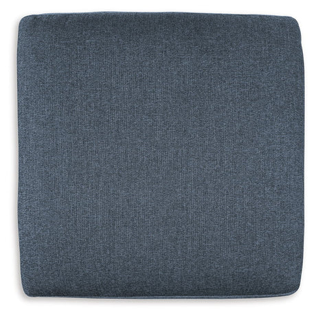 Modmax - Oversized Accent Ottoman - Fabric - Ink