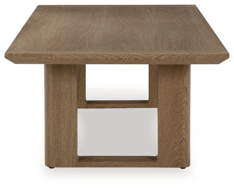 Serene Bay - Rectangular Cocktail Table - Dark Brown