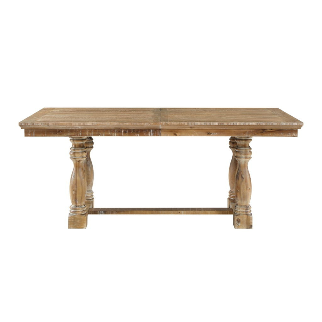 Weatherford - 5 Piece Set (Table & 4 Side Chairs) - Natural / Gray