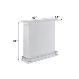 Kite - Bar Table - White High Gloss