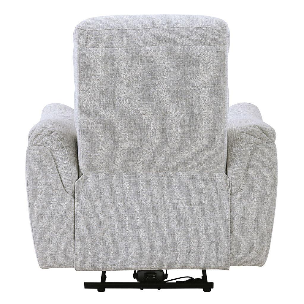 Eastre - Power Motion Recliner With USB Port - Beige Chenille
