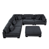 Traverse - Sectional With Ottoman