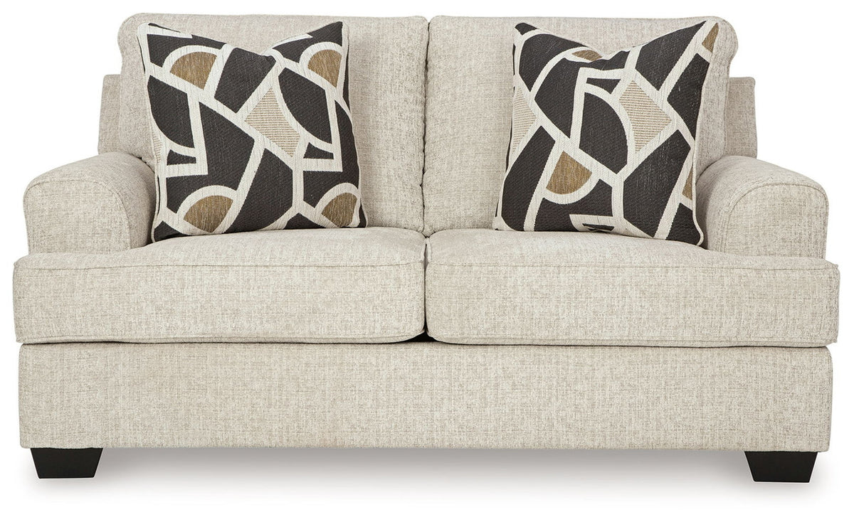 Heartcort - Loveseat - Quartz