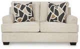 Heartcort - Loveseat - Quartz