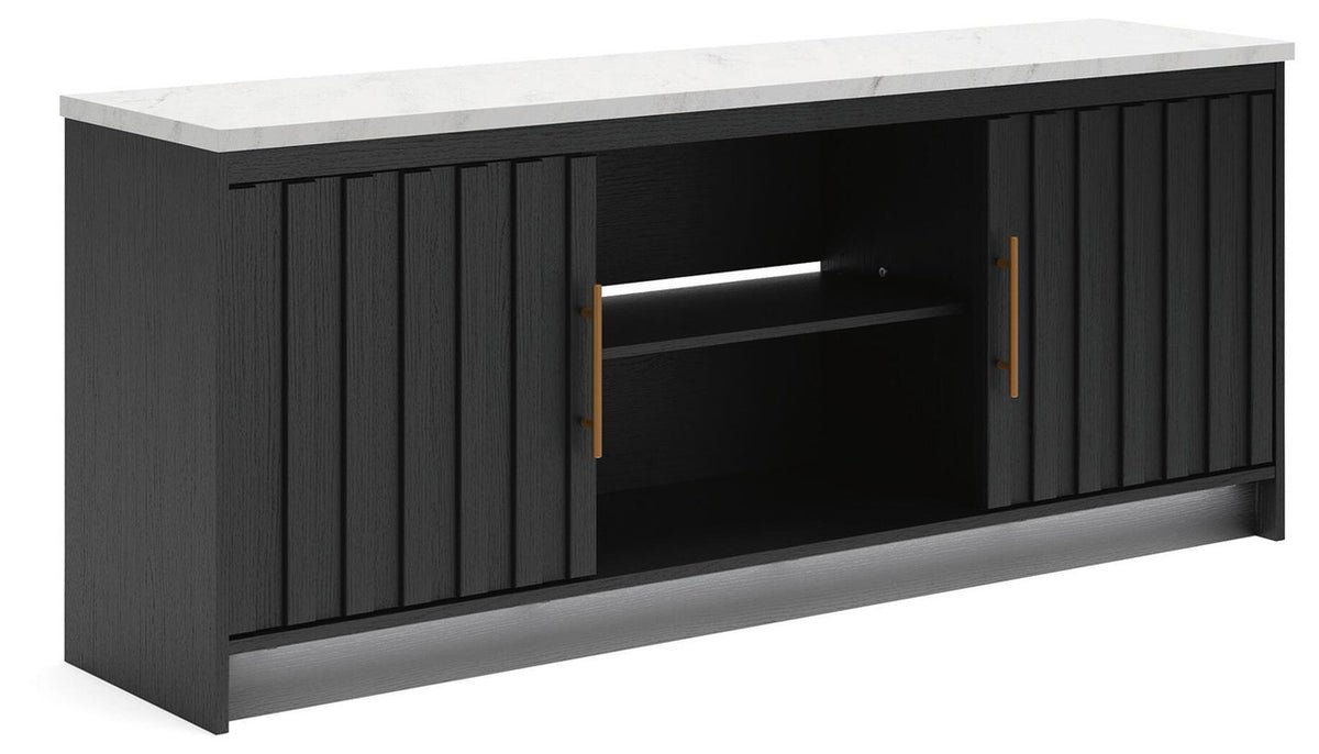Cadmori - TV Stand With Fireplace Option