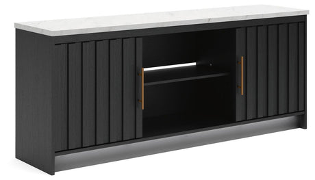 Cadmori - TV Stand With Fireplace Option