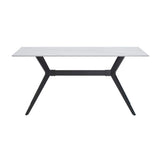 Brixley - 5 Piece Set (Table & 4 Side Chairs) - Dark Gray / White