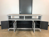 ROCKWALL Gray 72” Wide x 36" Height TV Stand