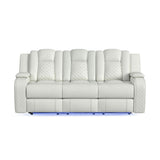Carlo - Power Motion Sofa With Power Headrest, Dropdown Table, Power Strip, LED And Reading Light