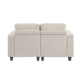 Walterboro - Loveseat With Storage, Storage Pouches And Charging Ports