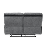 Muirfield - Double Reclining Loveseat - Gray