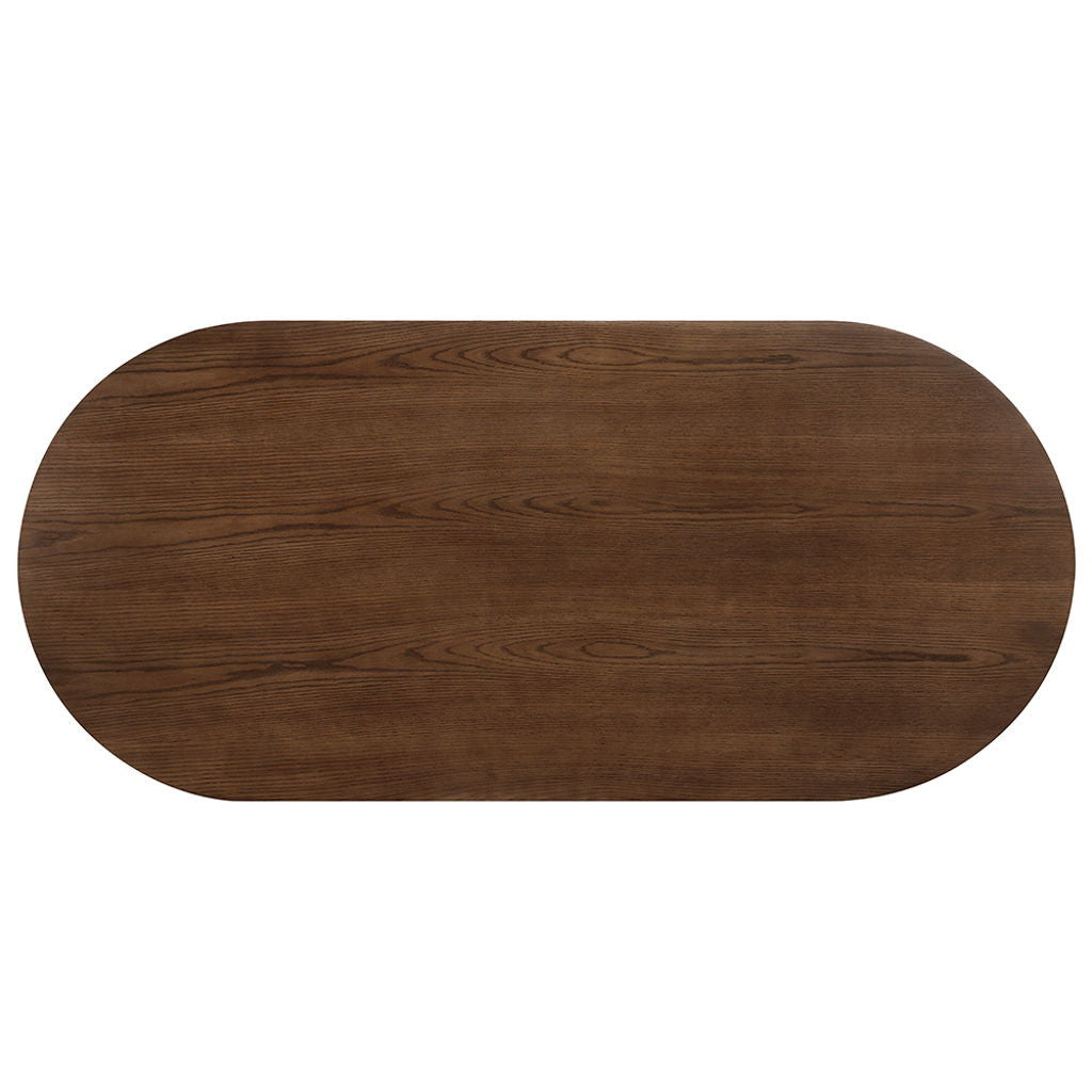 Gamarya - Dining Table - Dark Oak
