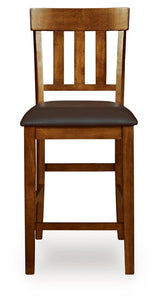 Ralene - Upholstered Barstool (Set of 2) - Medium Brown