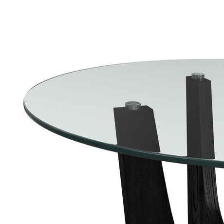 Oregon - Round Table With Glass Top