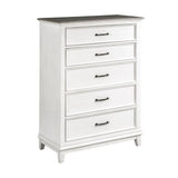 Chesterton - Chest - White / Brown