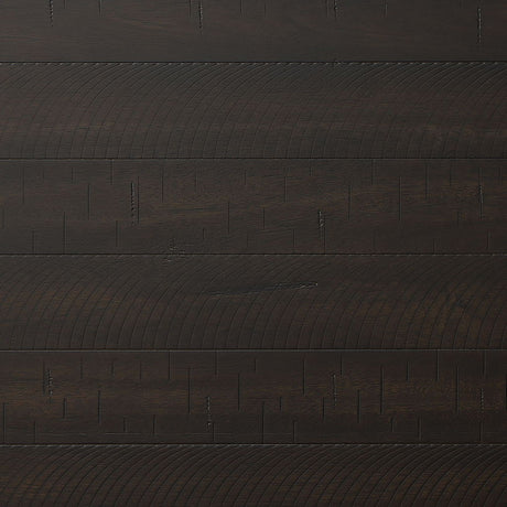 Stone - End Table With PU Base - Dark Walnut