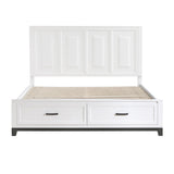 Garretson - Platform Bed With Footboard Storage