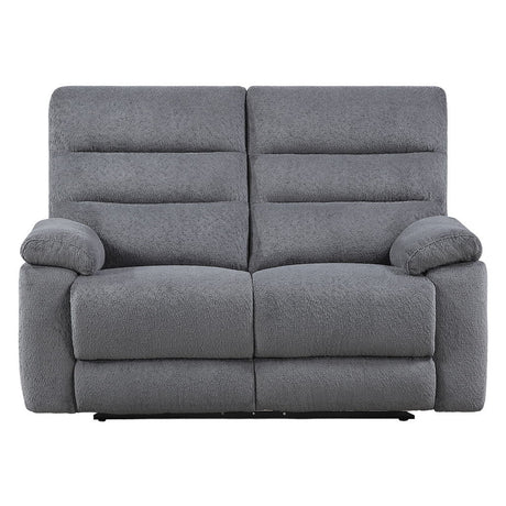 Cozy - Manual Recliner Loveseat - Gray