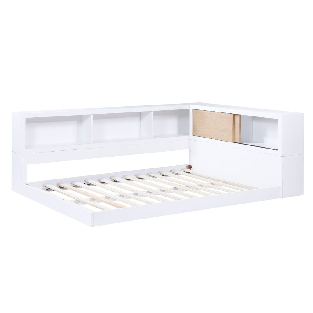 Asker - Bookcase Corner Bed