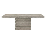Faustine - Dining Table - Salvaged Light Oak