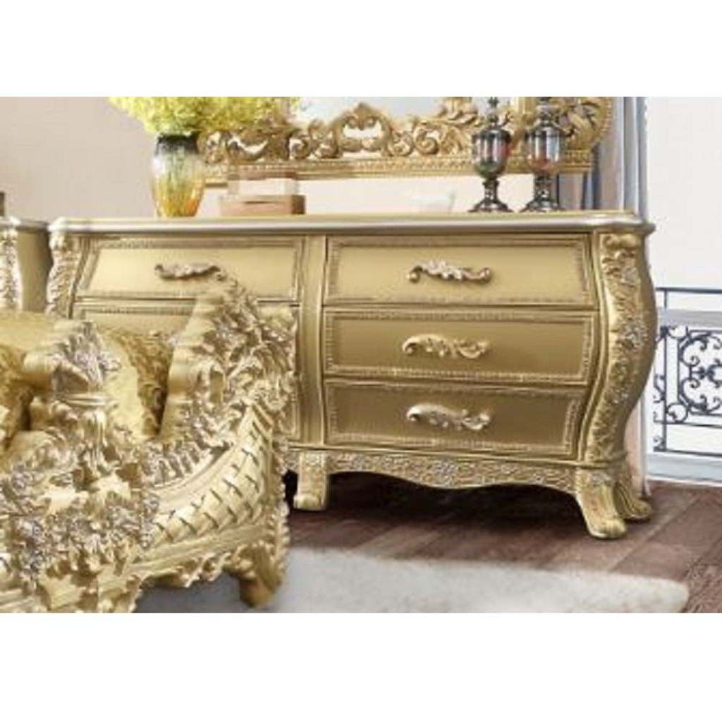 Cabriole - Dresser - Gold