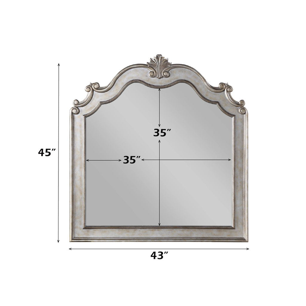Esteban - Mirror - Antique Champagne