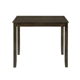 Faust - 5 Piece Pack Dinette Set - Dark Brown