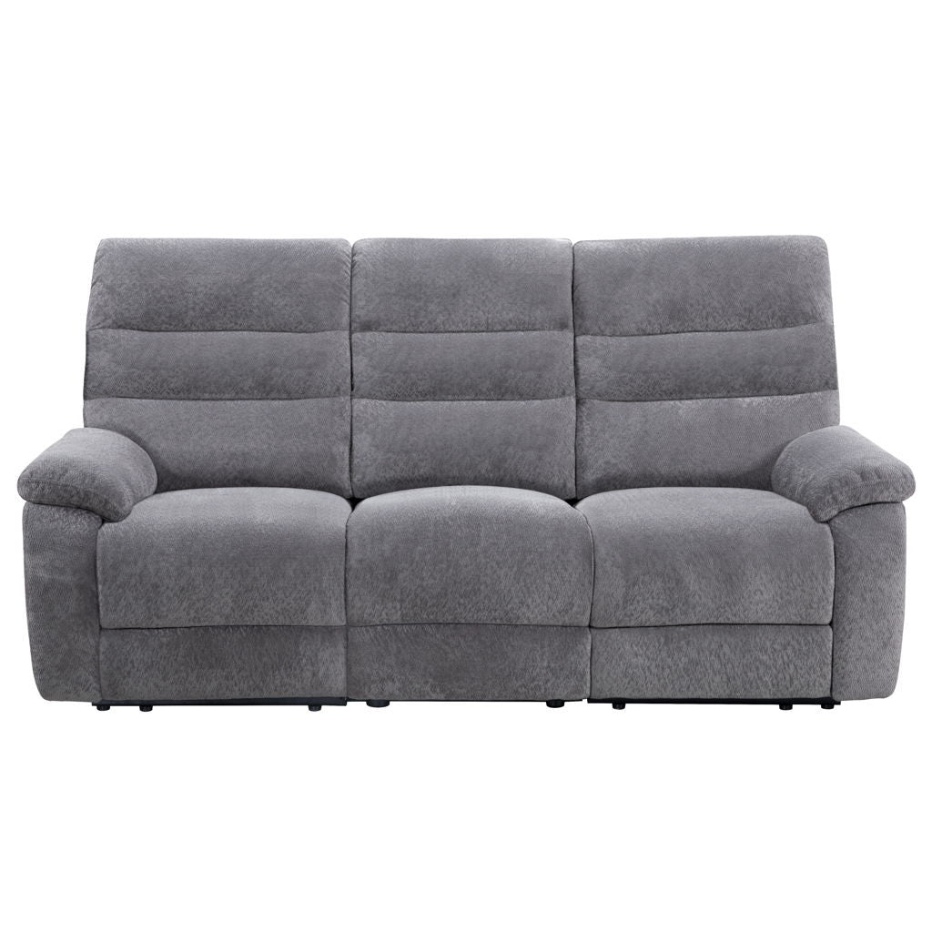 Cozy - Manual Recliner Sofa - Gray