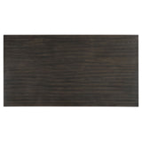 Plateau - 78" Rectangle Dining Table - Top & Base - Dark Brown