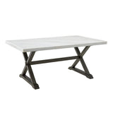 Lexi - 5 Piece Dining Set (Table And Four Chairs) - White
