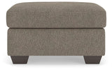 Triston-Peaks - Ottoman - Suede