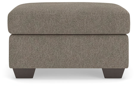 Triston-Peaks - Ottoman - Suede