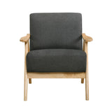Damala - Accent Chair Light Brown Base