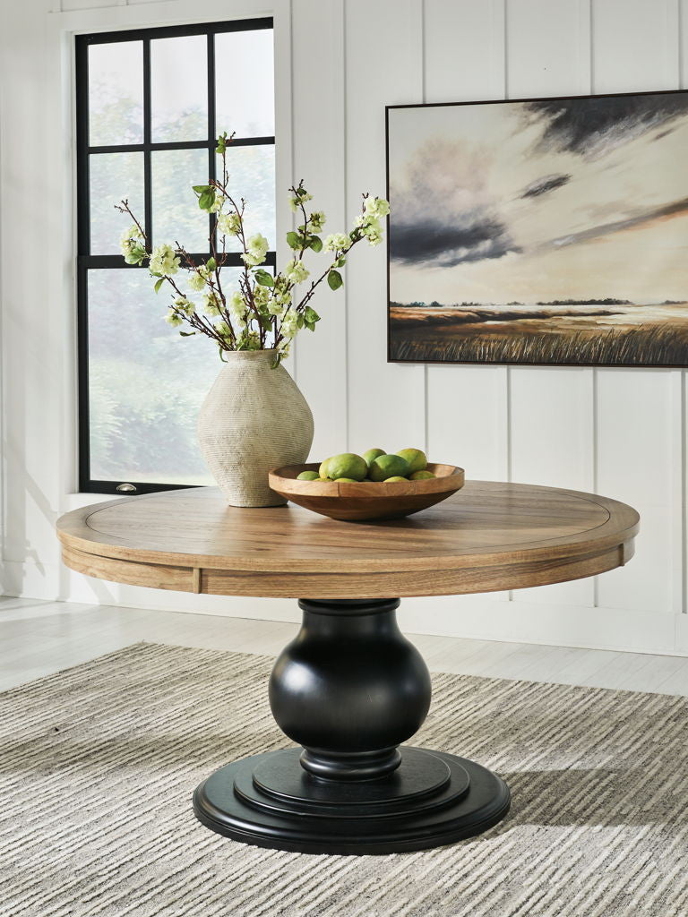 Ridgester - Dining Table - Light Brown