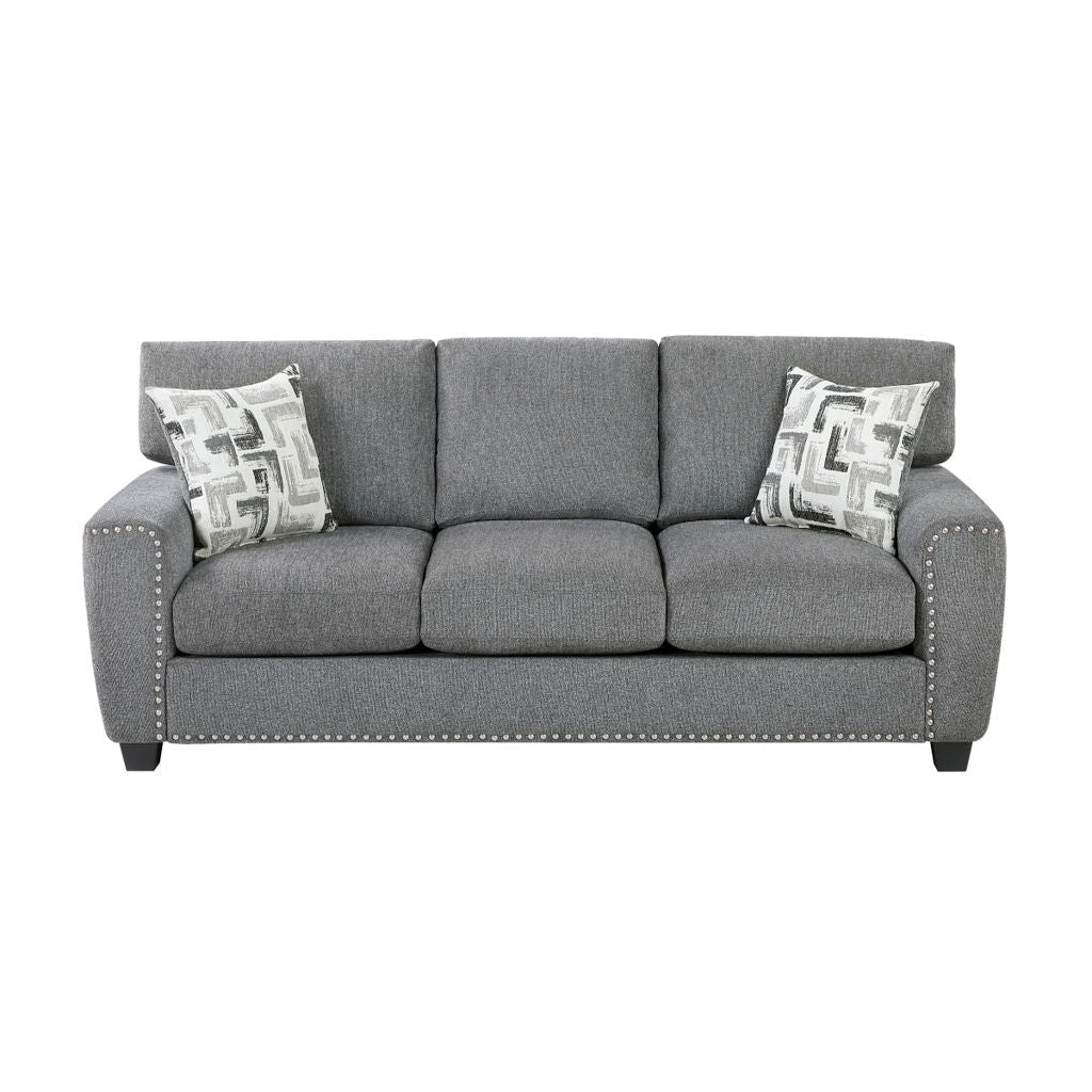 Isabel - Sofa & Loveseat - Dark Gray